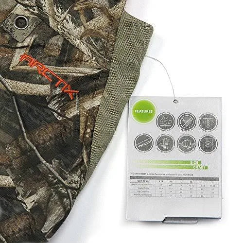 Arctix Youth Snow Bib Overalls Camo Small O209