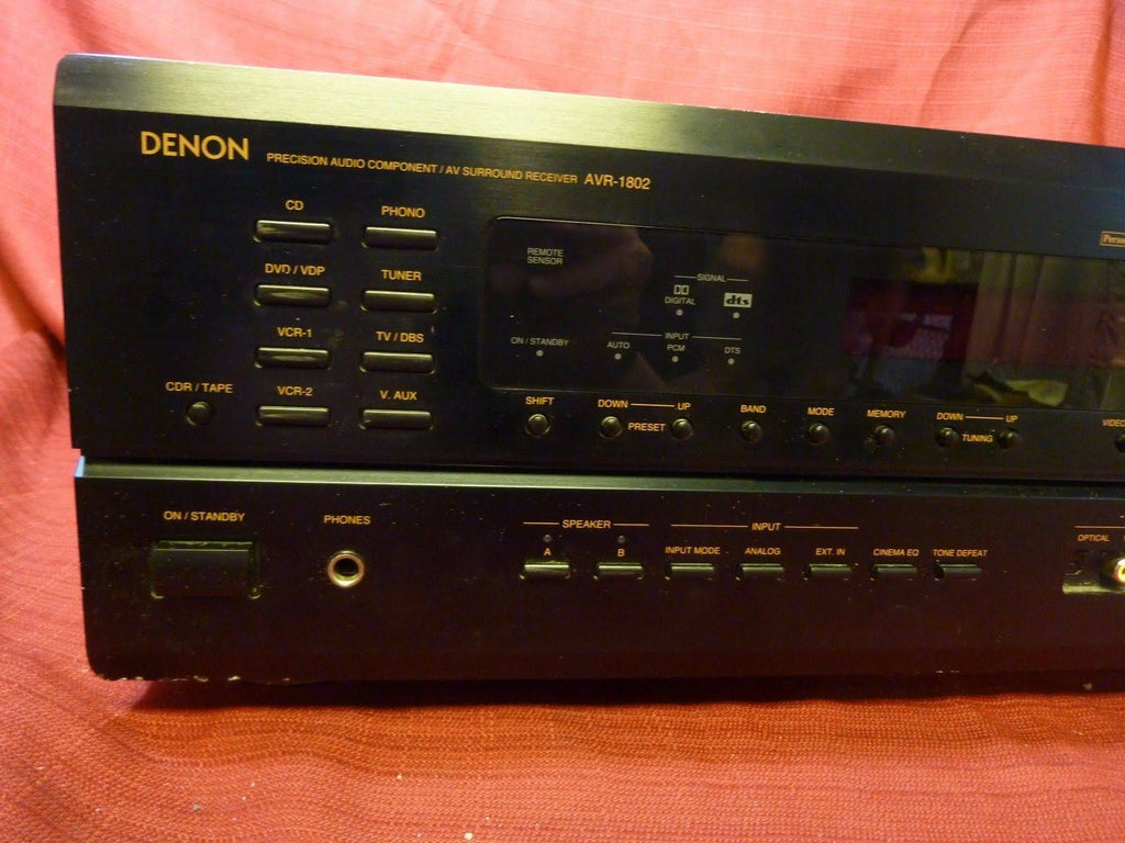 Denon AVR 1802 5.1 Channel Surround Sound Home Theater Receiver O1696
