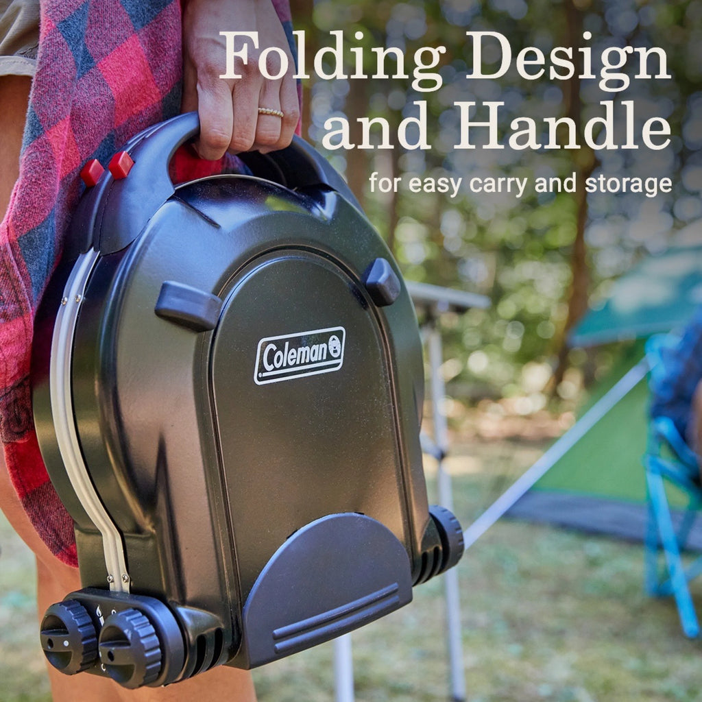 Coleman Fold N Go Propane Portable Camping 2 Burner Stove B75622