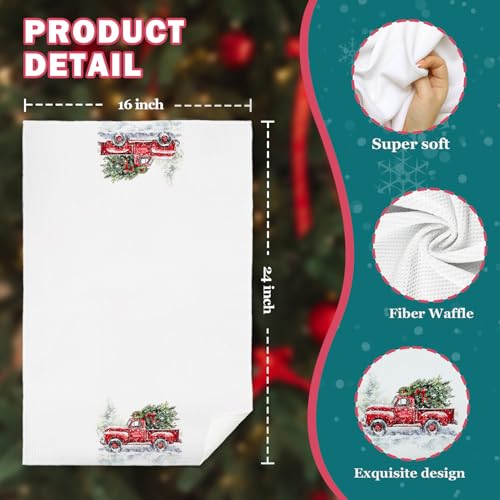 Red Cardinal Kitchen Towels 16x24 Inches F49618