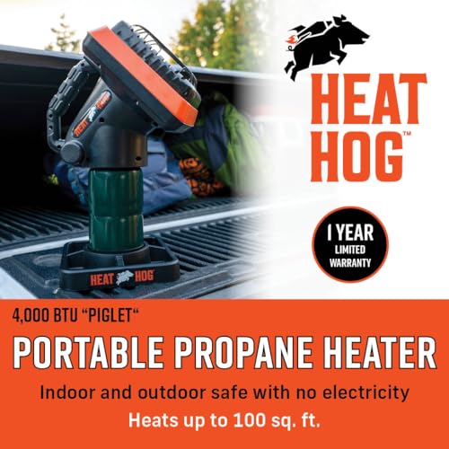 Heat Hog 9000 BTU Portable Propane Radiant Space Heater Y8820