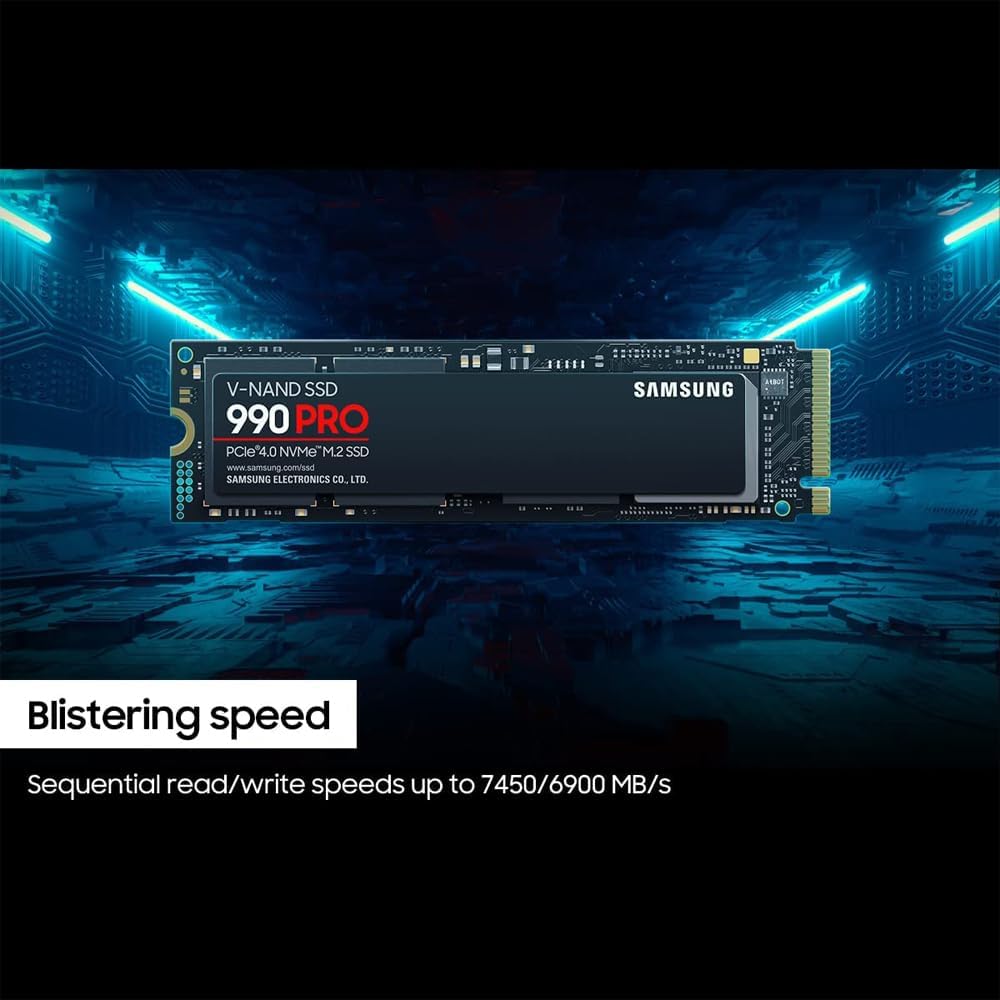 Samsung 990 PRO 2TB PCIe 4.0 NVMe SSD (2-Pack) T586