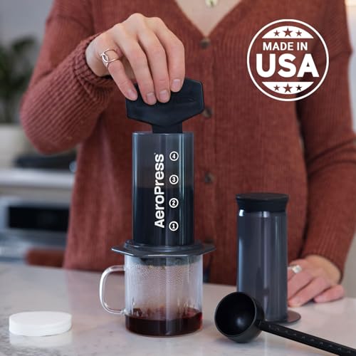 AeroPress Original XL Coffee Press – 3-in-1 Portable Coffee Maker for Camping & Travel Y52044