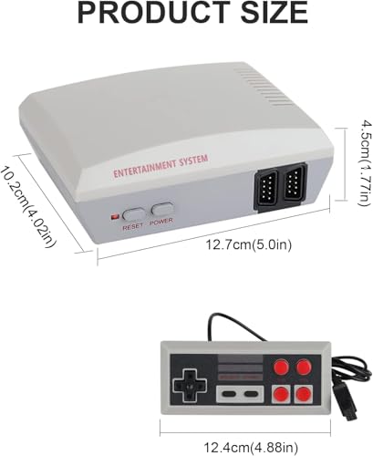 Retro TV Game Console with 300+ Classic Games and 2 Controllers P62376