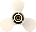 Yamaha Propeller for Outboard Motor F25 20HP 25HP 30HP/ Boat Outboard Propeller 9 7/8x11 1/4 for Yamaha Engine 3 Gearcase 10 Spline Tooth 664-45947-01-EL 9.875x11.25 Pack of 2
