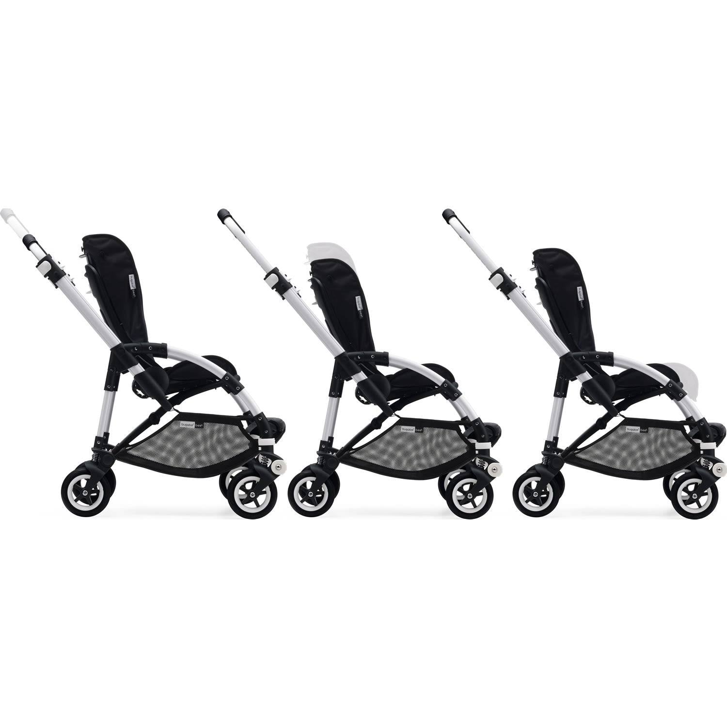 Bugaboo Bee5 Classic Complete Stroller - Aluminum/Dark Navy U388911