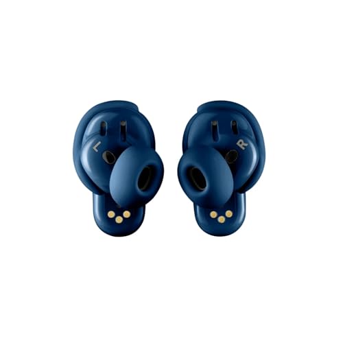 Bose QuietComfort Ultra Bluetooth Earbuds, Wireless with Spatial Audio and Active Noise Cancellation, Black R443808