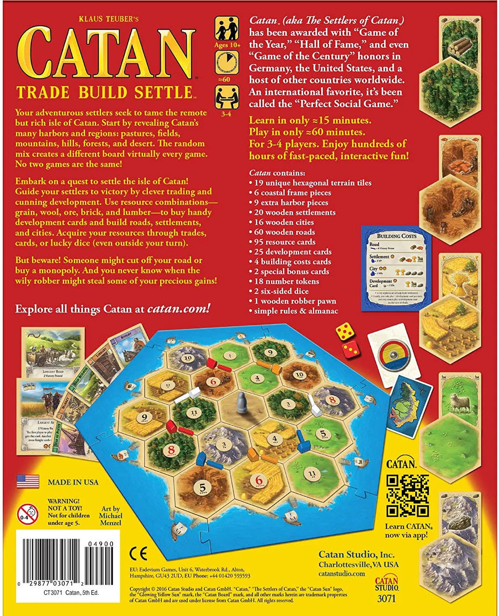Catan The Board Game W7198