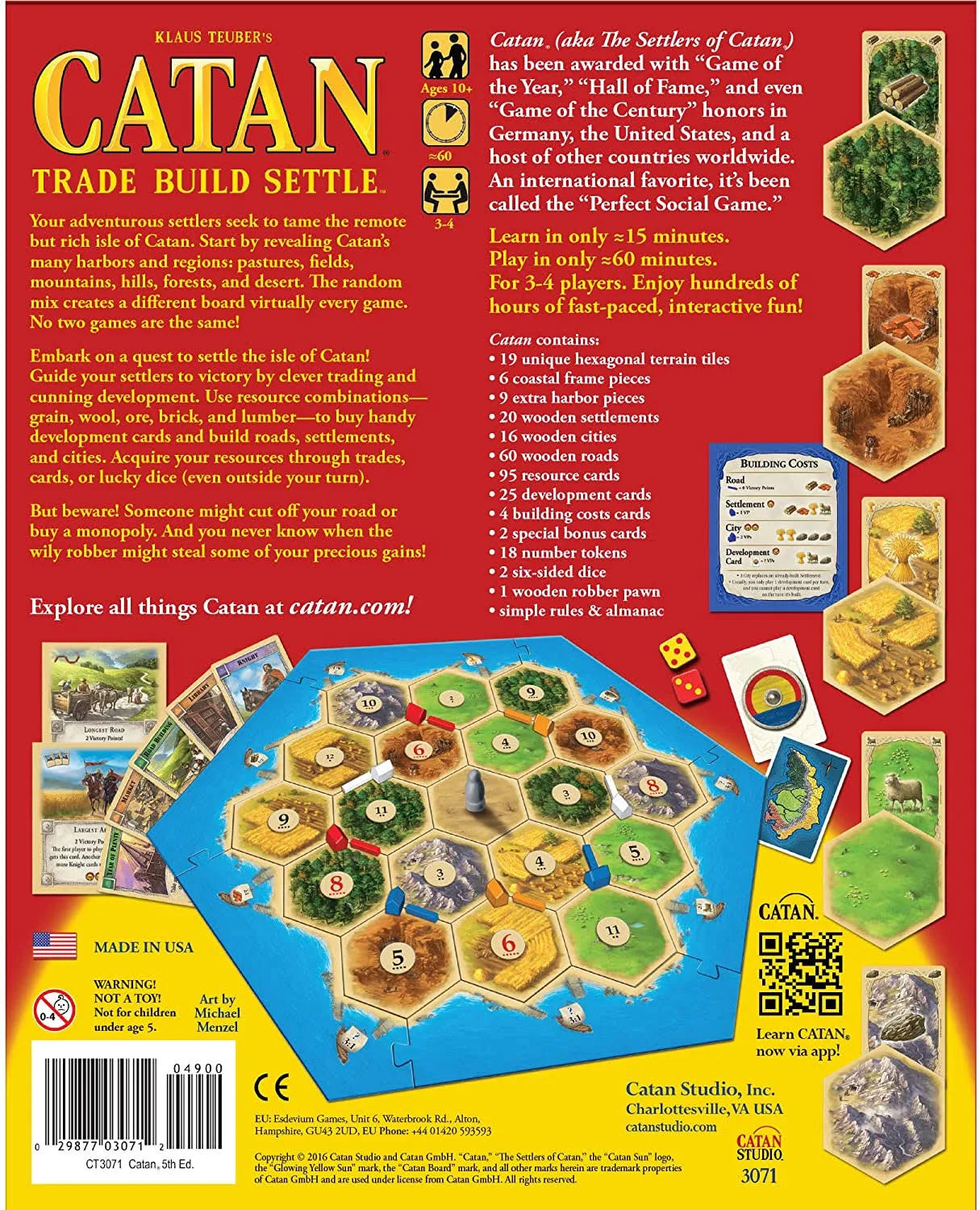 Catan The Board Game W7198