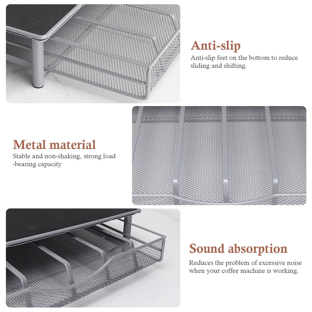 Isyunen K-Cup Holder Drawer Storage for Keurig Coffee Pods, 36 Capacity H394