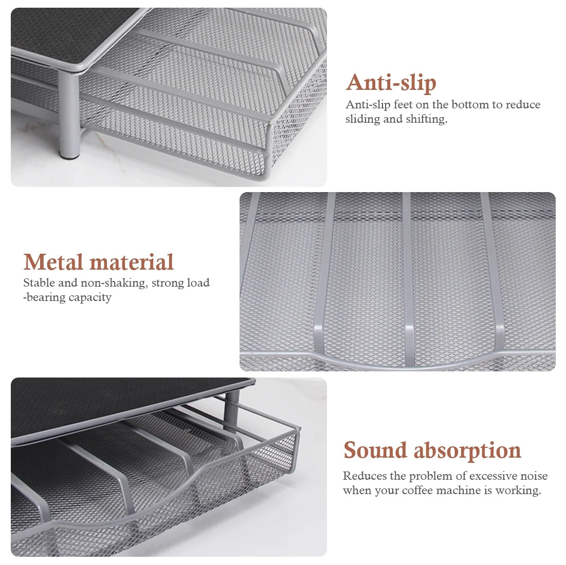 Isyunen K-Cup Holder Drawer Storage for Keurig Coffee Pods, 36 Capacity H394