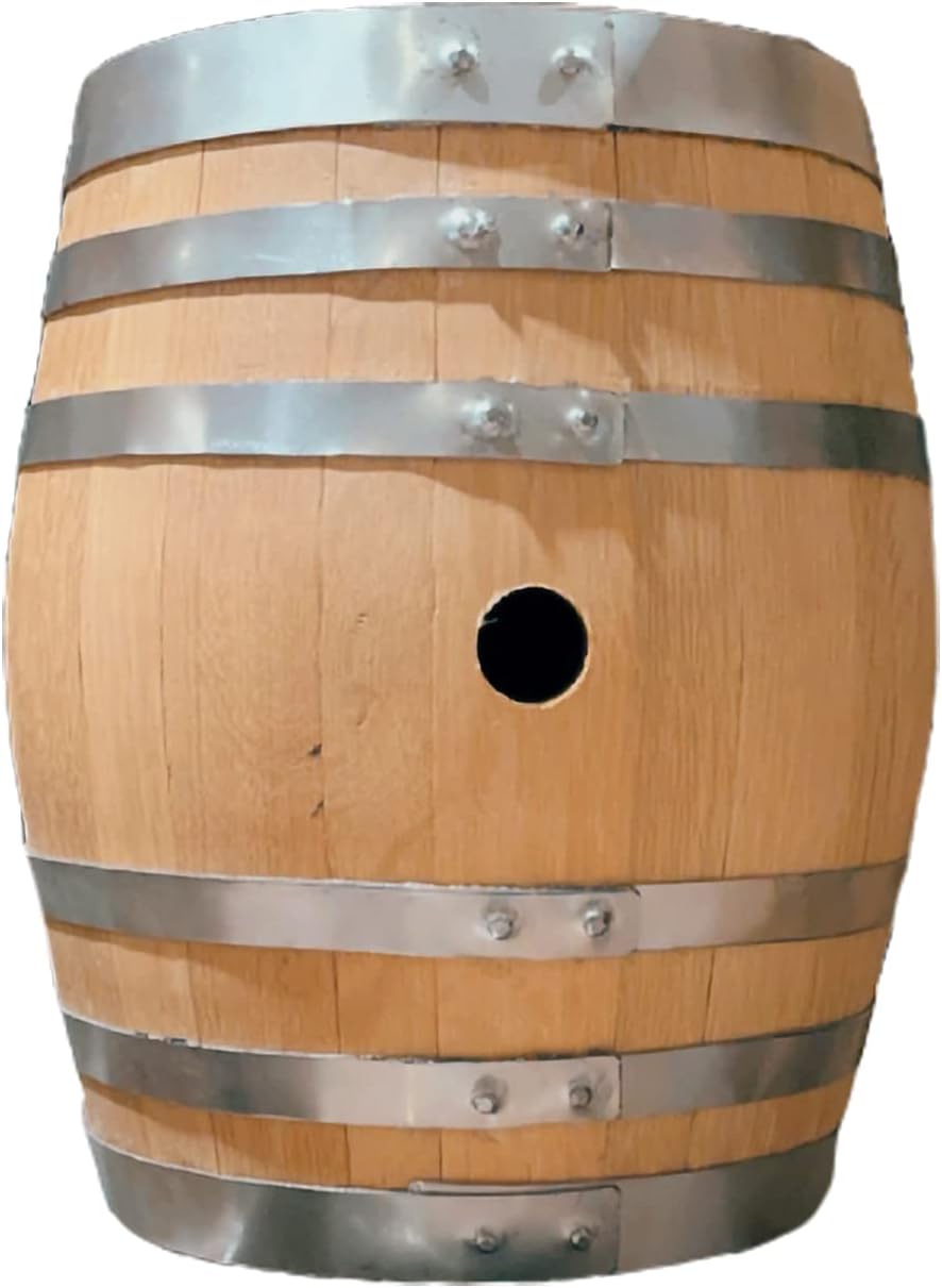 Midwest Barrel Company Authentic Kentucky Bourbon Whiskey Barrel 53 Gallon American Oak K2155