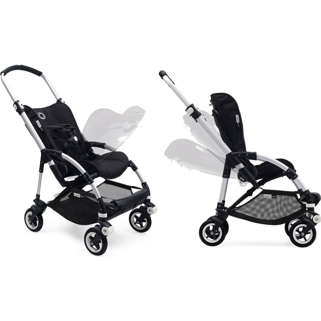 Bugaboo Bee5 Classic Complete Stroller - Aluminum/Dark Navy U388911