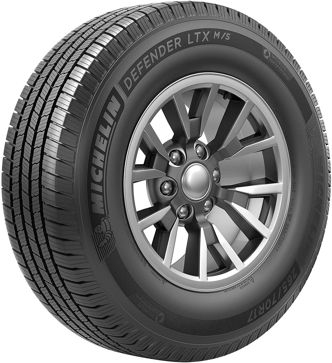 MICHELIN Defender LTX M/S All Season Radial Car Tire for Light Trucks, SUVs and Crossovers, 235/75R15/XL 109T