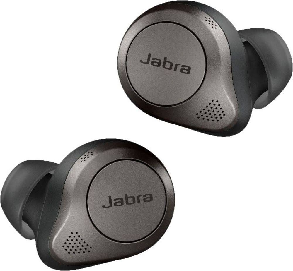 Jabra Elite 85t Wireless In-Ear Earphones with Mic, Noise-Canceling, Titanium Black L1671