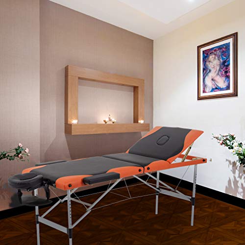 BestMassage Aluminium Portable Massage Table 28 inch Folding Spa Bed I82923