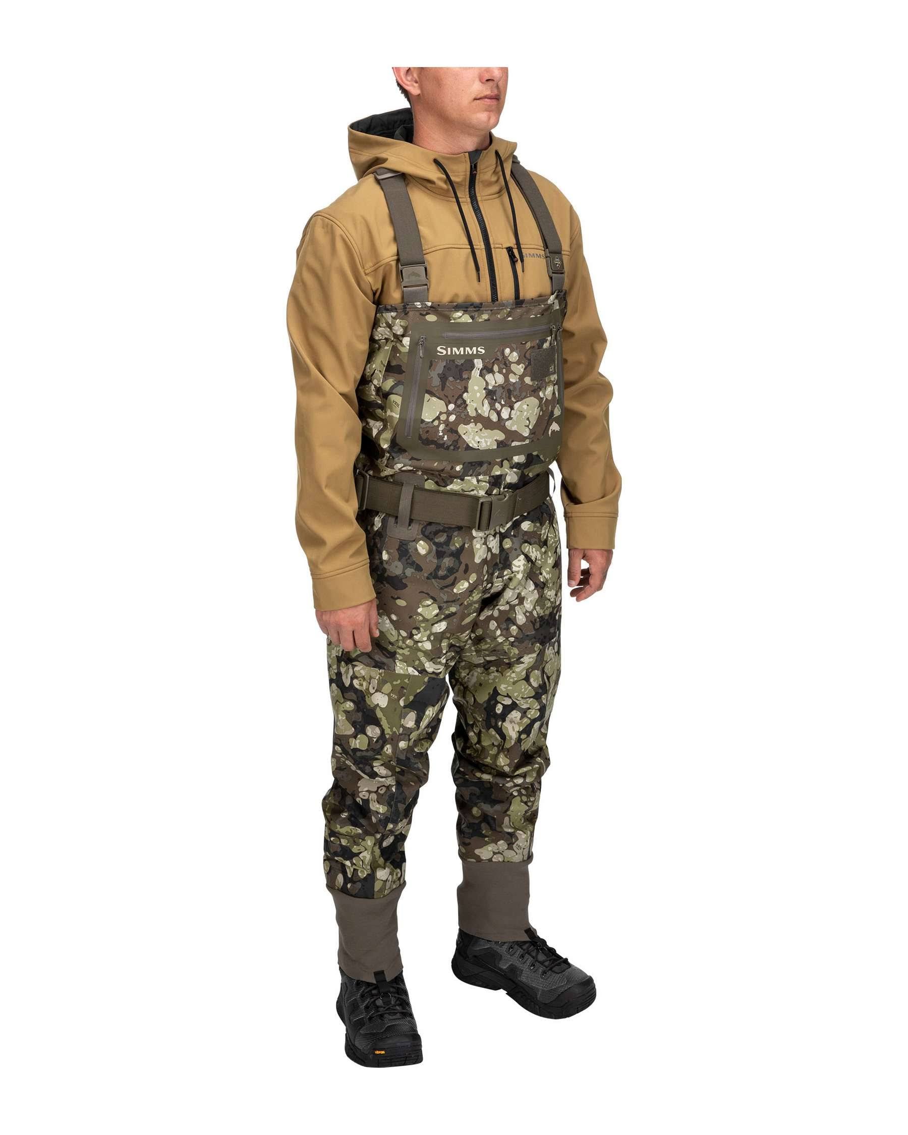 Simms G3 Guide Stockingfoot Waders Riparian Camo S W264