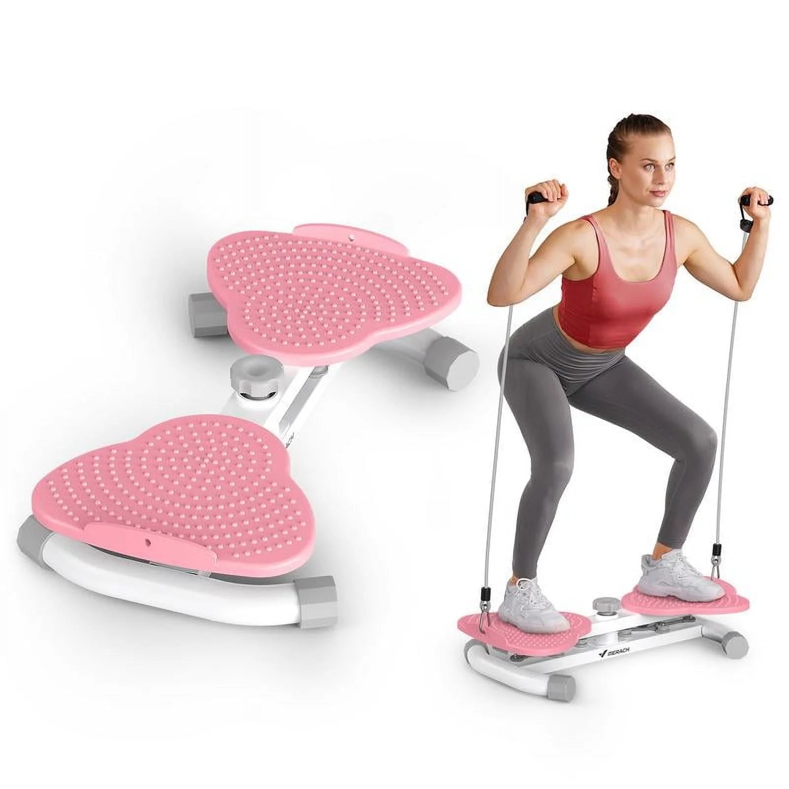 MERACH Waist Twist Machine Exercise Equipment, 300 lbs Capacity J980