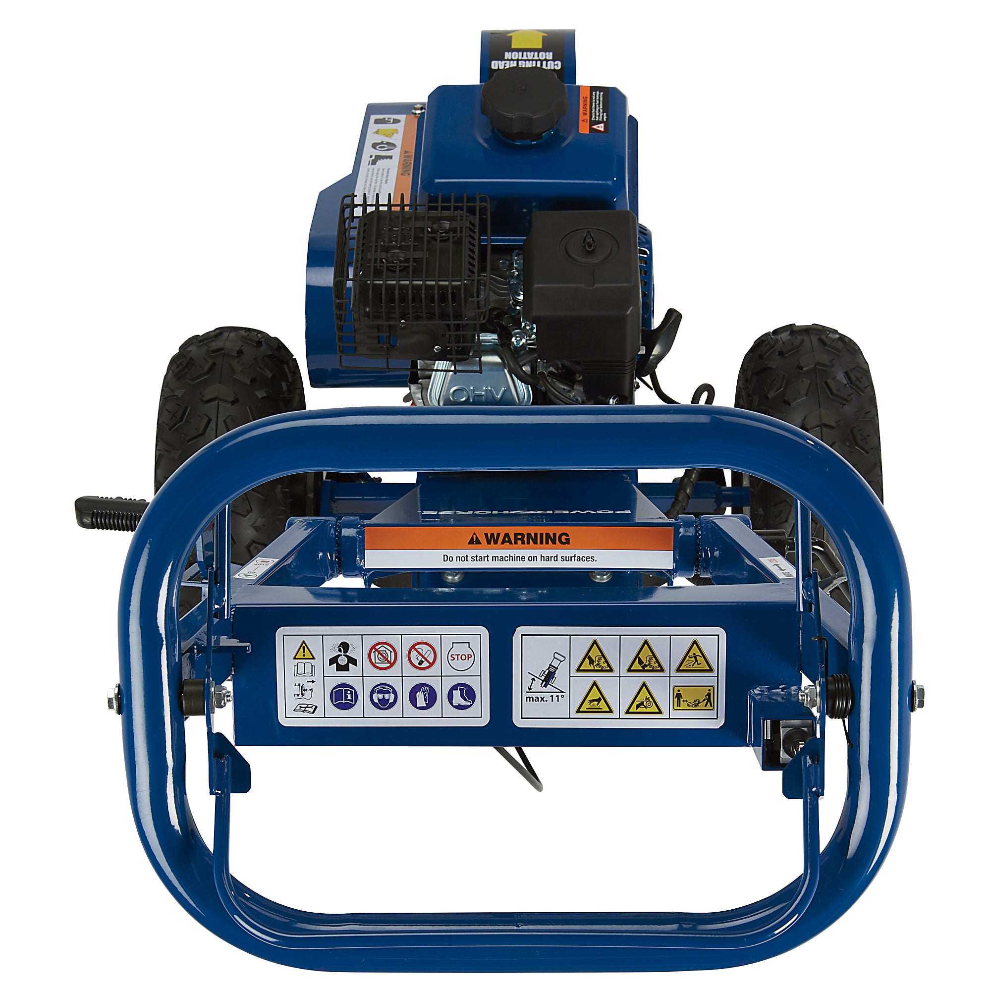 Powerhorse 7 HP Stump Grinder, 212cc Gas-Powered M30255