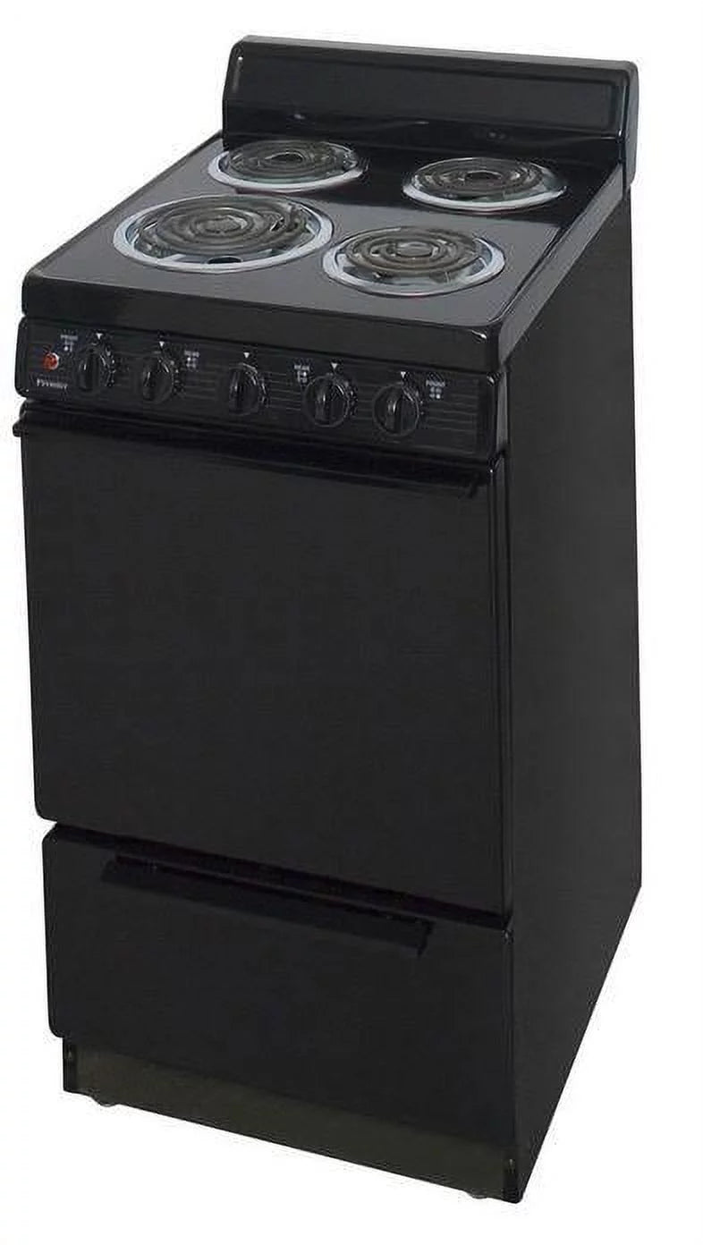 PREMIER EAK100BP 20" Freestanding Coil Electric Range Black L78297
