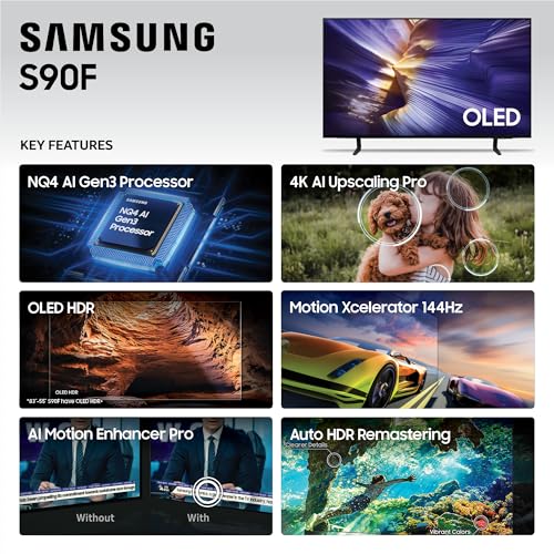 Samsung 55-Inch Class OLED S90F 4K Smart TV (2025 Model) U973585