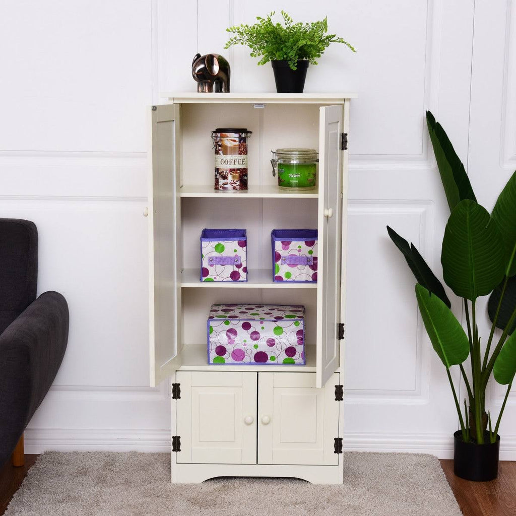 Accent Storage Cabinet with Adjustable Shelves, White K5471