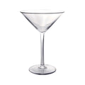 Excellante 8 oz martini glass, polycarbonate, clear, comes in each