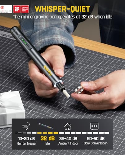 Fanttik F2 Master Mini Cordless Rotary Tool Kit, 5 Speed, 35 Accessories Q64782