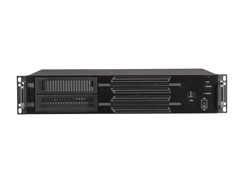 Athena Power RM-2U200H Black 2U Rackmount Server Case U456731