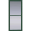 Pella Rolscreen 36-in x 81-in Green Full-view Universal Reversible Aluminum Storm Door | 5600122E