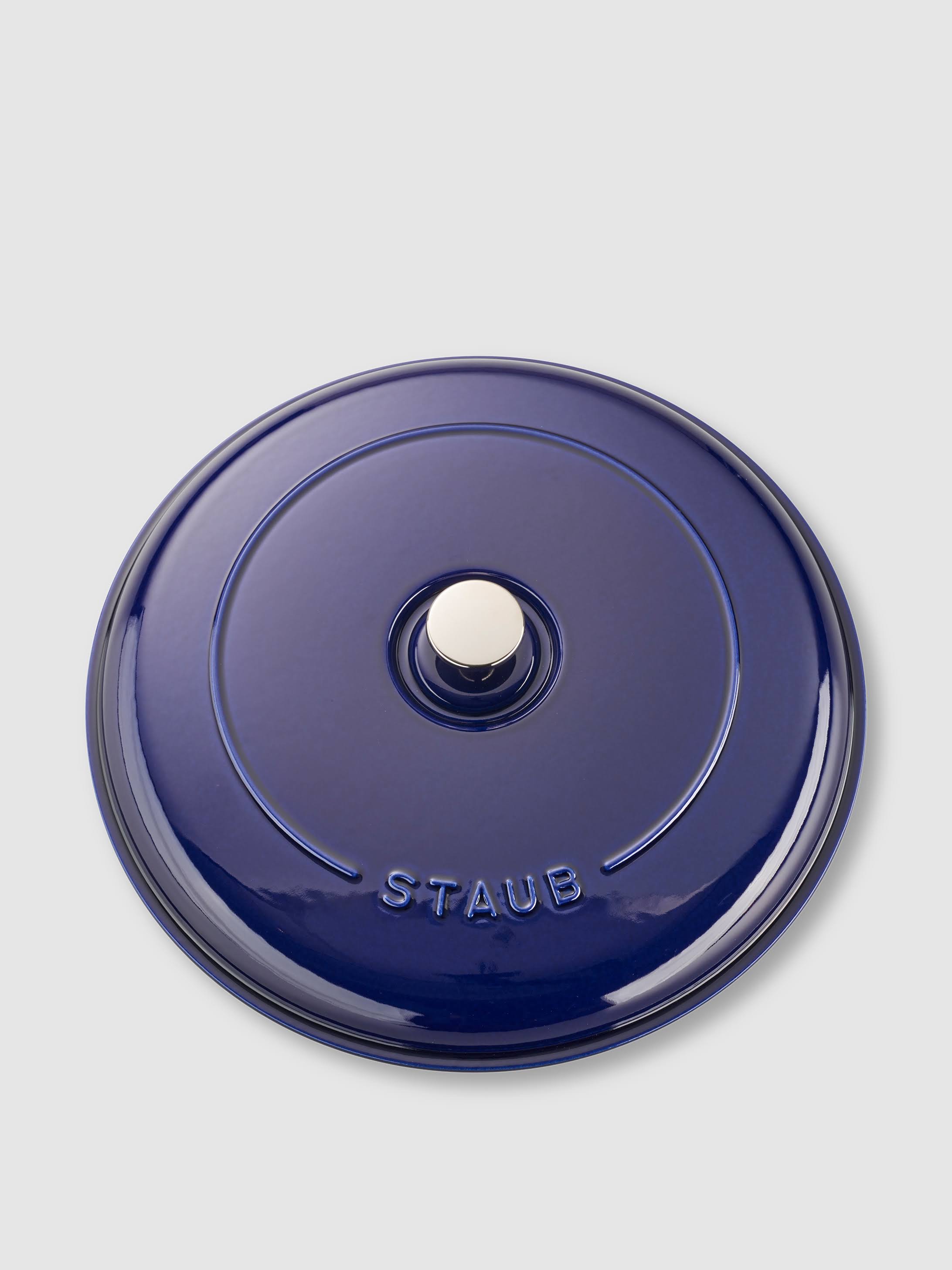 Staub Cast Iron 3.5-qt Braiser, Dark Blue O836