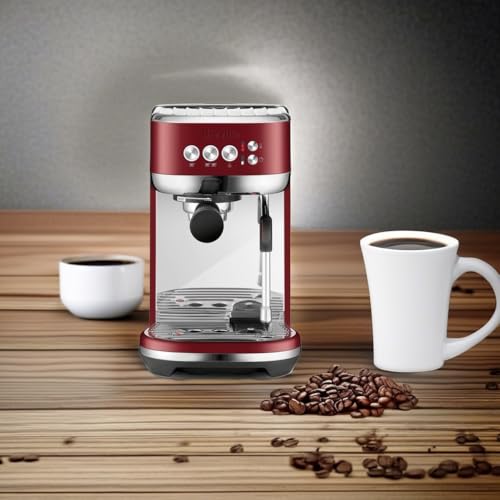 Breville Bambino Plus Espresso Machine BES500BSS, Brushed Stainless Steel U564