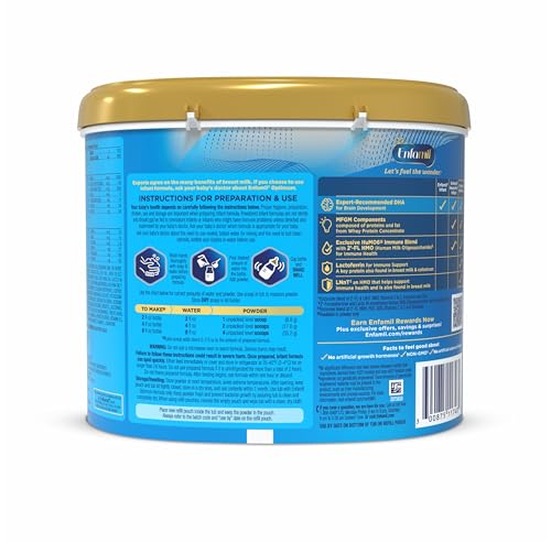 Enfamil Optimum Baby Formula with DHA and Lactoferrin, 20.5 Oz V6439
