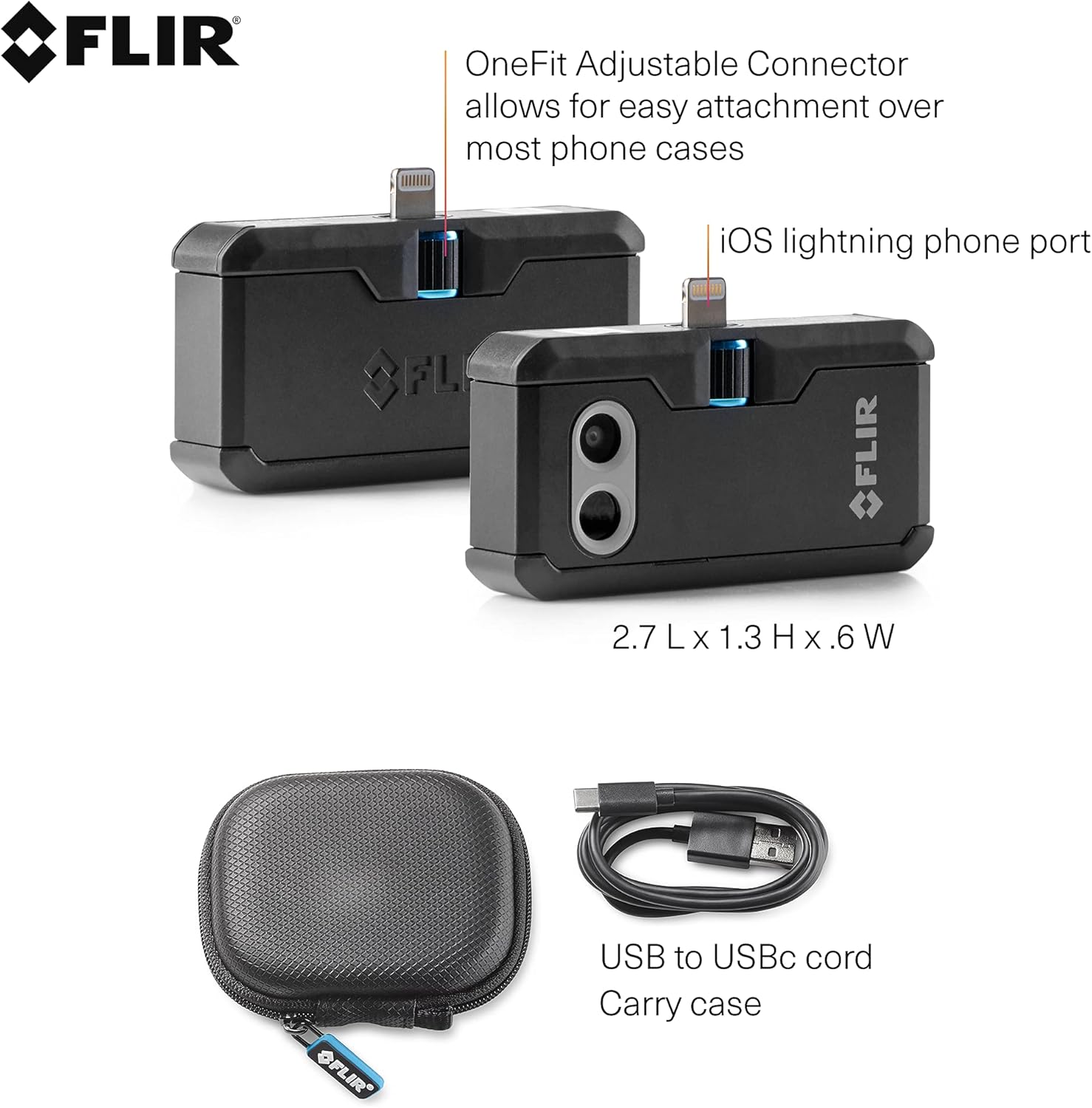 FLIR One Pro LT iOS Thermal Camera for Smartphones V4332