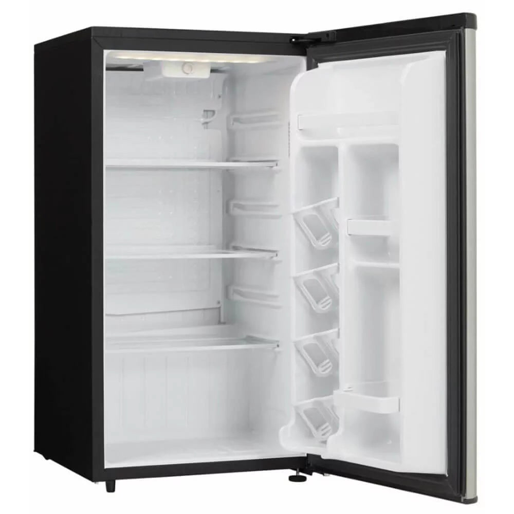 Danby DAR033A6BSLD 3.3 Cu. Ft. Silver Mini Refrigerator Y262524