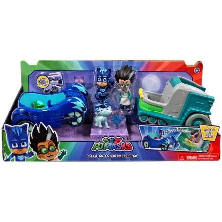 Pjmask Cat Car and Romeos Lab C7841