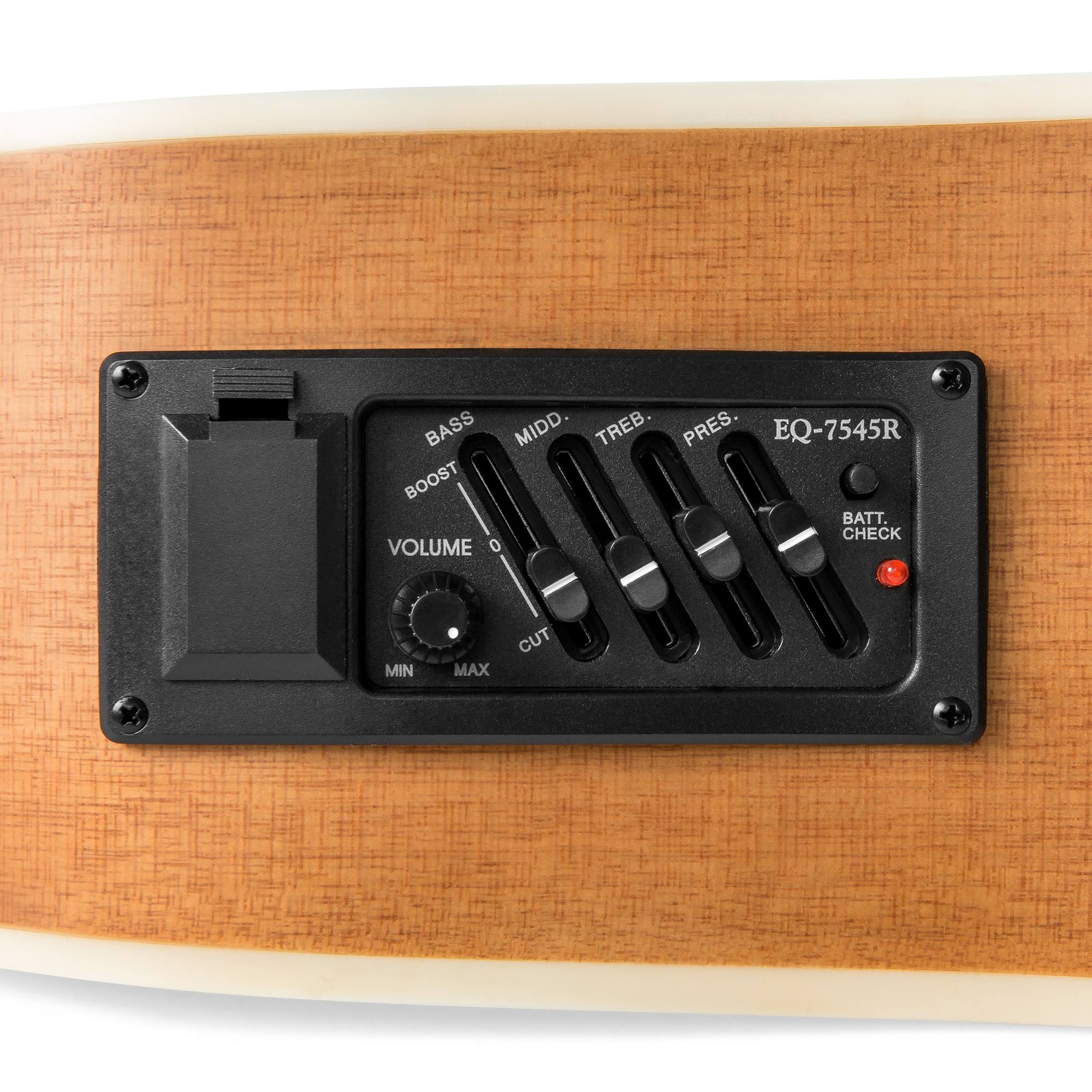 Best Choice Products 41in Acoustic Electric Cutaway Guitar Set with Accessories O323