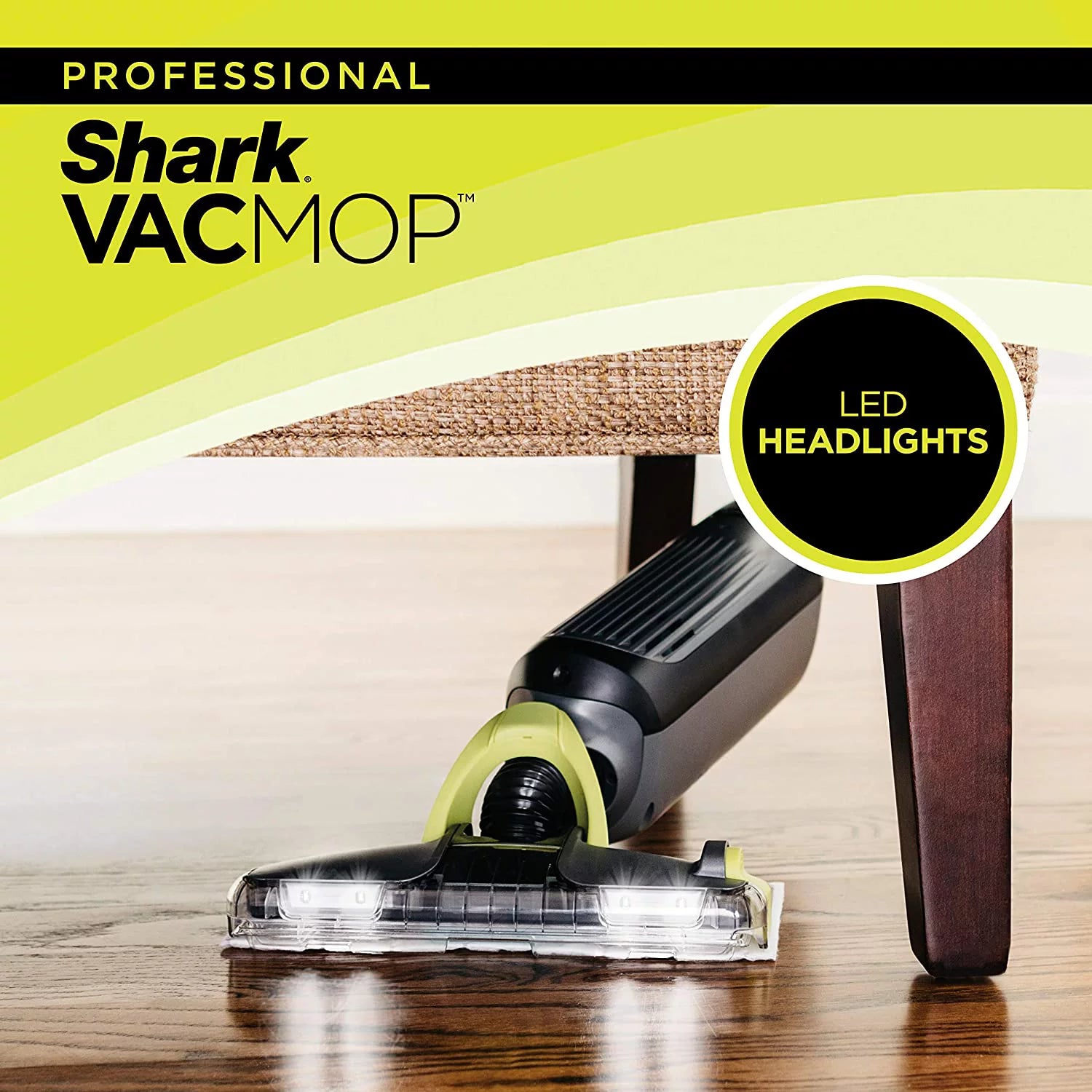 Shark VACMOP Pro VM252 Cordless Hard Floor Vacuum Mop, Charcoal Gray U171110