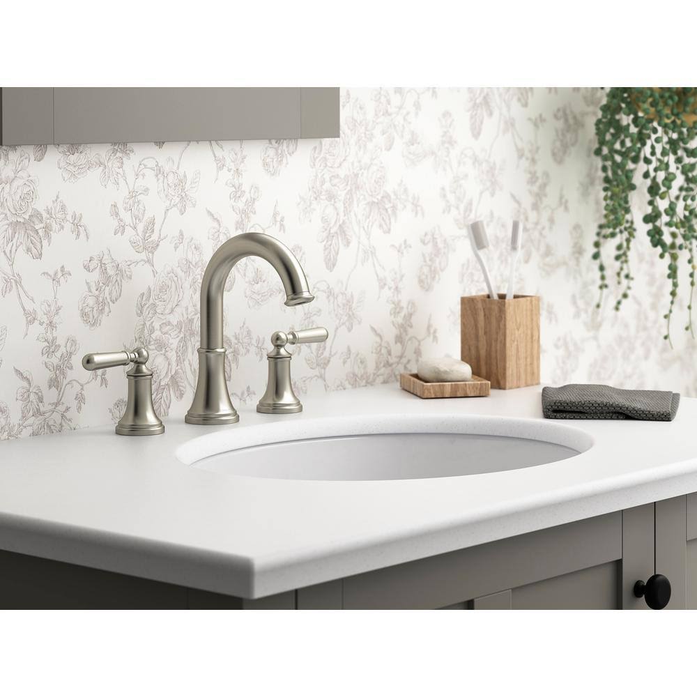 Capilano 8 in. Widespread 2-Handle Bathroom Faucet in Brushed Nickel M24724