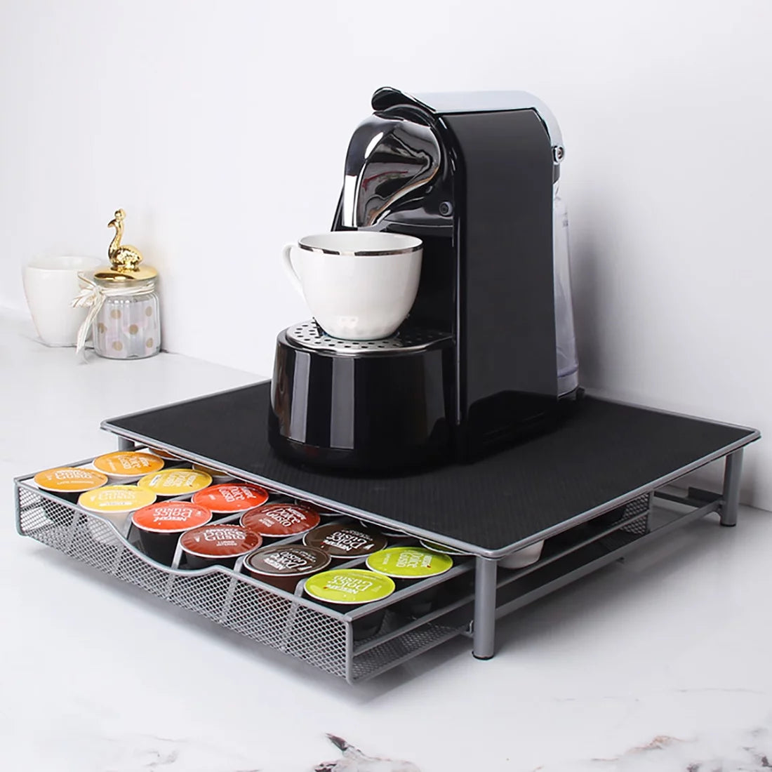 Isyunen K-Cup Holder Pod Drawer Storage for Keurig K-Cup Coffee Pods,36 Coffee Pod Capacity