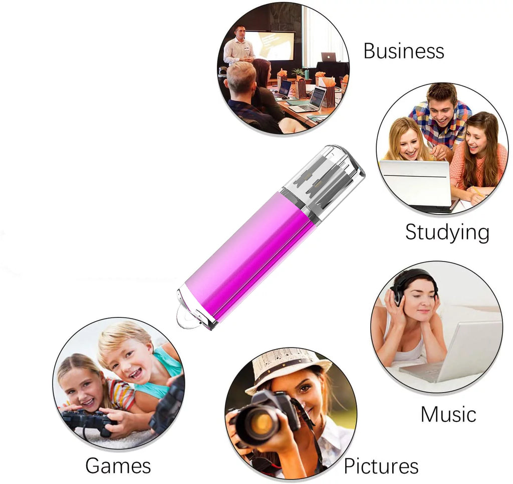 KOOTION 64GB USB Flash Drive 10 Pack Thumb Drives for Data Storage L616246