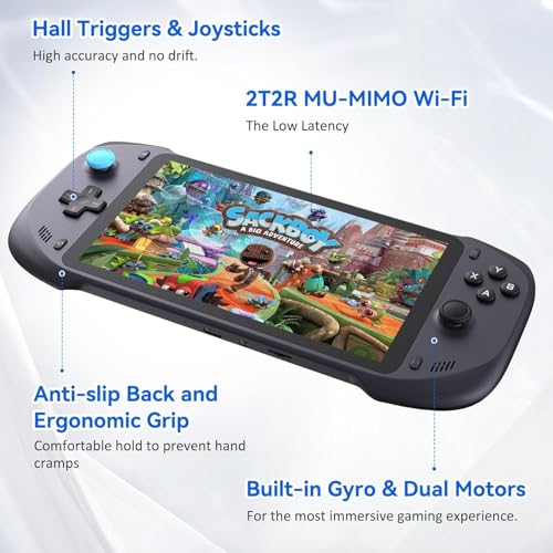 OnePro Cloud Handheld Portable Gaming Console for Xbox, GeForce NOW, PlayStation, PC - 7" 1080P Touchscreen, 64G U939025