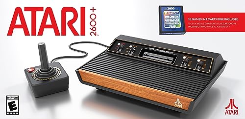 Atari 2600+ Console & Joystick with HDMI and 10 Games R327