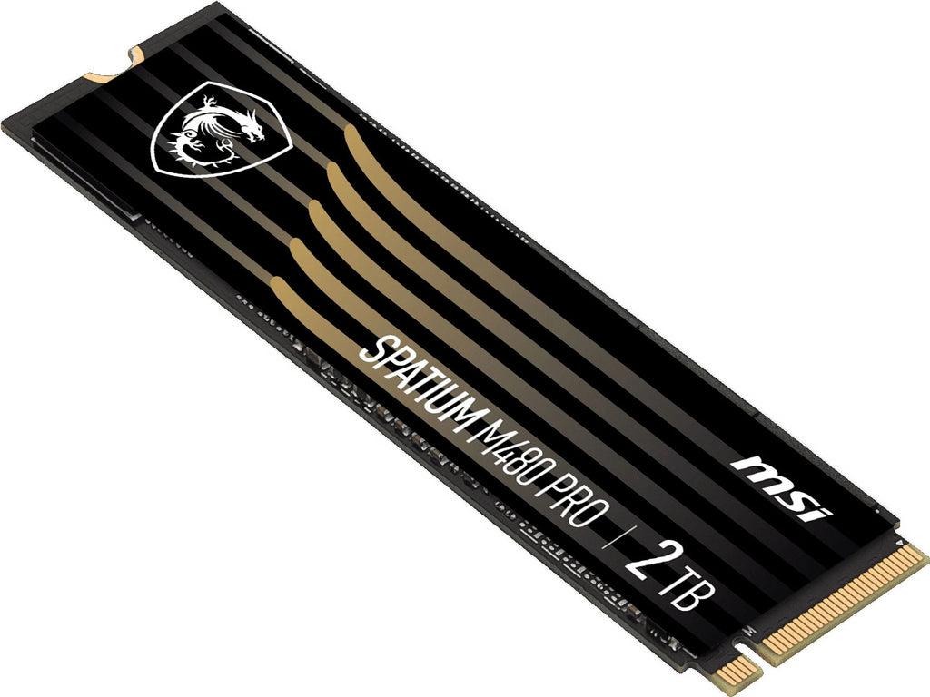 MSI SPATIUM M480 PRO 2TB PCIe 4.0 NVMe M.2 SSD Y44421