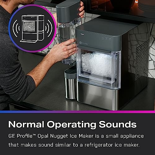 GE Profile Opal 2.0 Countertop Nugget Ice Maker with 0.75 Gallon Tank, Stainless Steel O4664