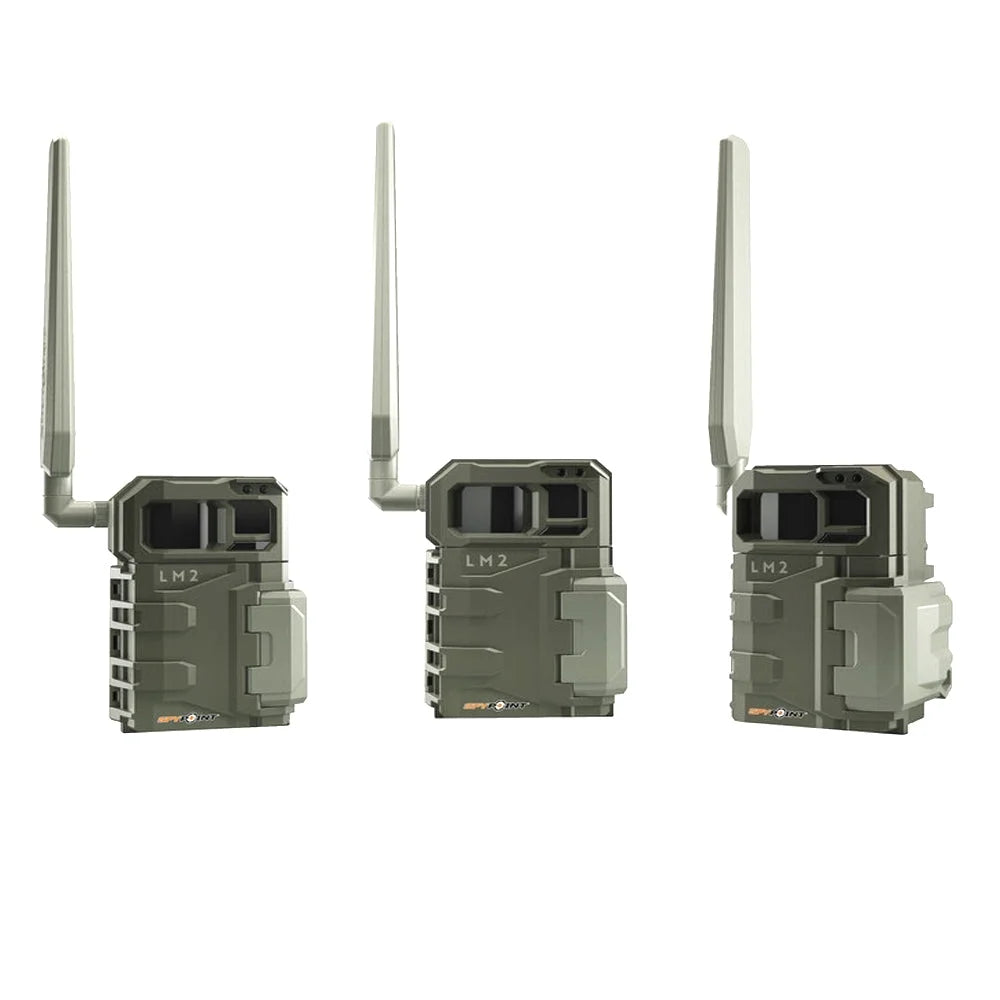 SPYPOINT LM2 Cellular Trail Camera - 20MP Infrared Night Vision, 90' Detection Range E170