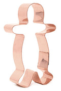Primitive Gingerbread Man Copper Cookie Cutter
