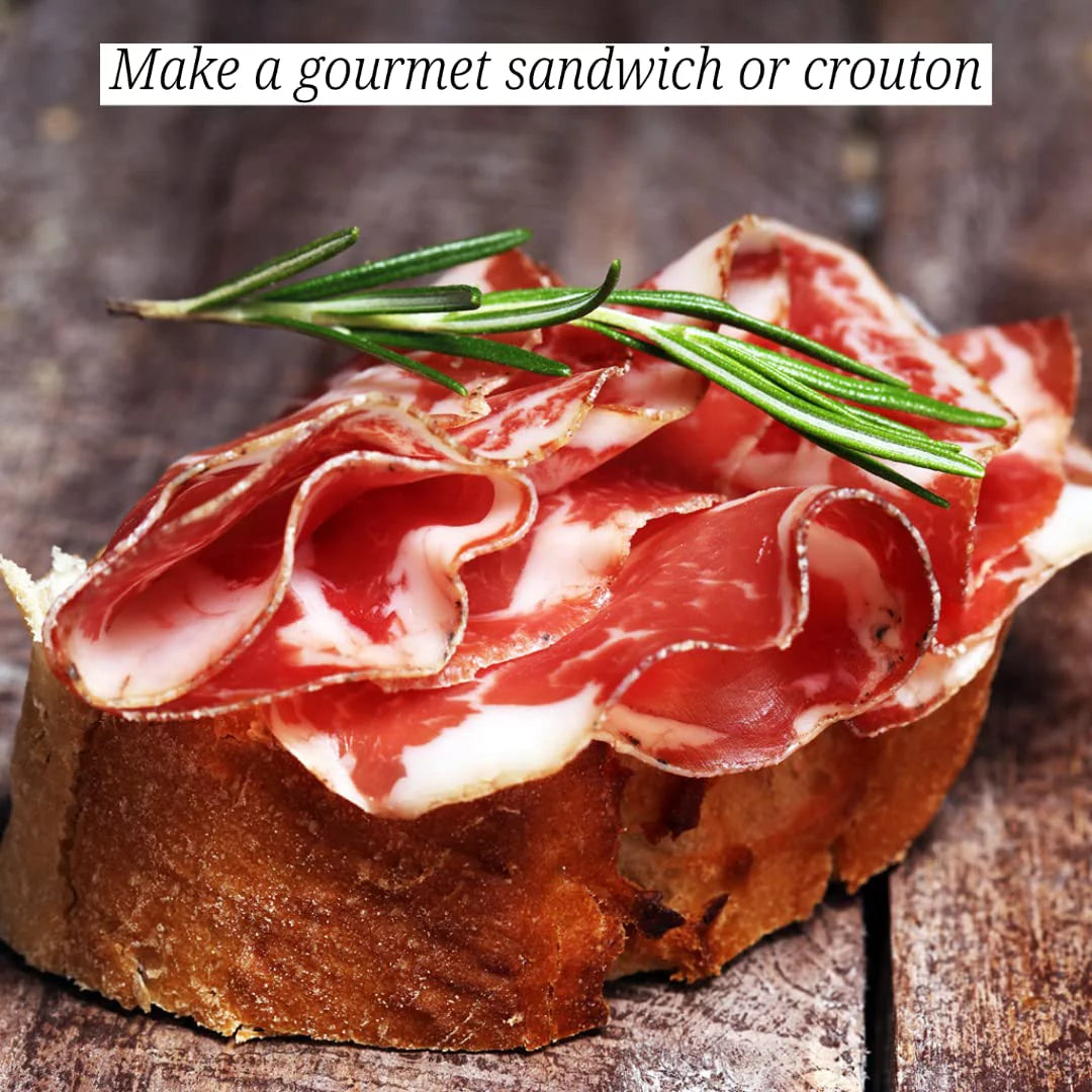 Italian Coppa Piacentina DOP Dry-Cured Pork Shoulder by La Salameria 2lb L3249