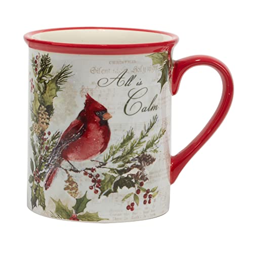 Silent Night 16 oz. Mugs, Set of 4 by Certified International C581