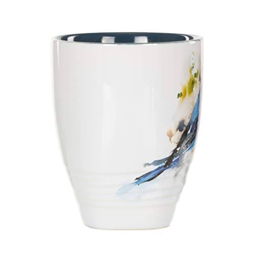Dean Crouser Cardinal Watercolor Stoneware Mug 16 oz N1410